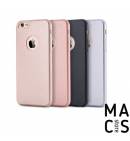 Чехол накладка пластик черный-золото Logo для iPhone7Plus