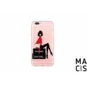 Чохол TPU прозорий Дівчина з подарунками Chanel для iPhone 7Plus