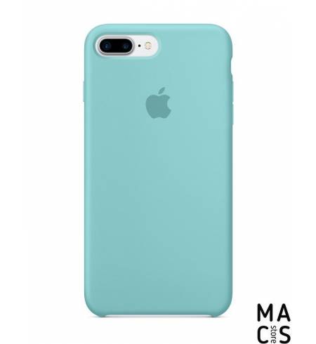 Чехол TPU небесный Apple Logo для iPhone7Plus