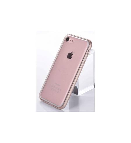 Чехол TPU-металл бампер золото для iPhone7 Plus