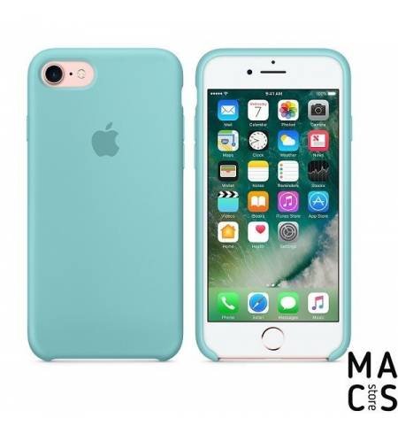 Оригинальный чехол Silicone Case Apple Sea Blue (MMX02ZM/A) для iPhone7 (небесный)