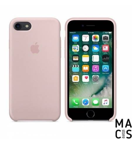 Оригинальный чехол Silicone Case Apple Pink Sand (MMX12ZM/A) для iPhone7 (розовый песок)