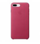 Оригинальный чехол Leather Case Apple Pink Fuchsia (MQHG2) для iPhone8/7 (розовая фуксия)