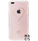 Чехол ТРU прозрачный Сердце камушки для iPhone8Plus
