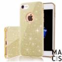 Чохол TPU золотий Блискітки для iPhone7Plus