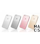 Силиконовые Чехол ТРU прозрачный золотой G-Case для iPhone8