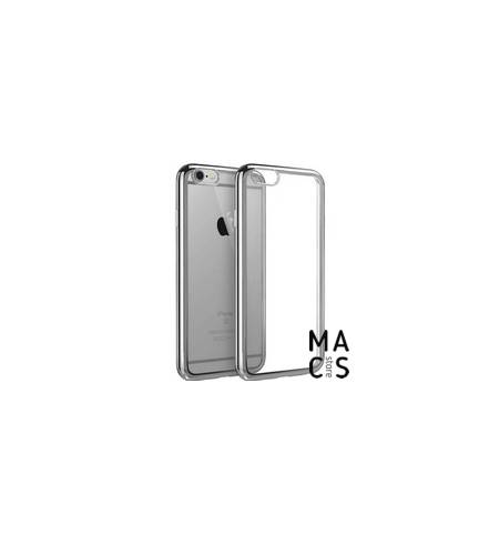 Чехол TPU прозрачный бампер серебро Mocolo для iPhone7