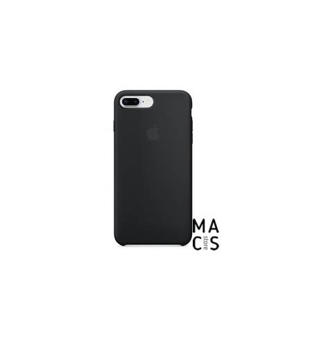 Чехол TPU черный Apple Logo для iPhone8Plus
