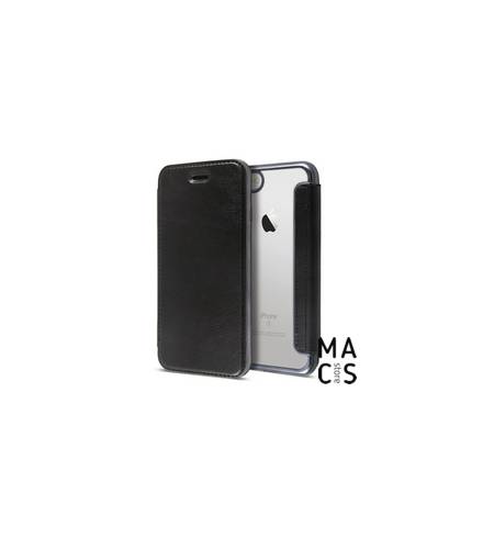 Чехол книжка эко-кожа черный для iPhone7/8