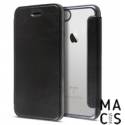 Чехол книжка эко-кожа черный для iPhone7/8