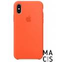 Оригінальний чохол Silicone Case Apple Spicy Orange (MR6F2) для iPhone Х (помаранчевий)