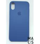 Чехол TPU синий Apple Copy для iPhoneX
