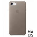 Оригінальний чохол Leather Case Apple Taupe (MQH62) для iPhone8 (сірий)