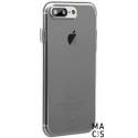 Силіконові Чохол ТРU прозорий чорний Baseus для iPhone7/8