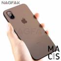 Пластикові Чохол NAGFAK пластик чорний для iPhoneX