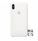 Силиконовый чехол Apple Silicone Case White (MRWF2) для iPhone XS Max (белый)