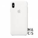 Силіконовий чохол Apple Silicone Case White (MRWF2) для iPhone XS Max (білий)