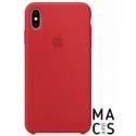 Чохол TPU червоний Apple Logo для iPhone XS Max