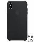 Чехол TPU Чёрный Apple Logo для iPhone XS Max