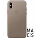 Чохол TPU сірий Apple Logo для iPhone XS Max
