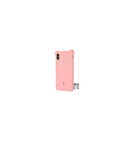 Чехол розовый мишка Baseus для iPhone XS Max