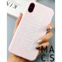 Чохол TPU силікон рожевий Pink для iPhone Xs Max