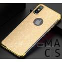 Чохол бампер TPU пластик золото блиск для iPhone XS