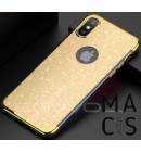 Чехол бампер TPU пластик золото блеск для iPhone XS Max