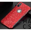 Чохол бампер TPU пластик червоний блиск для iPhone XS