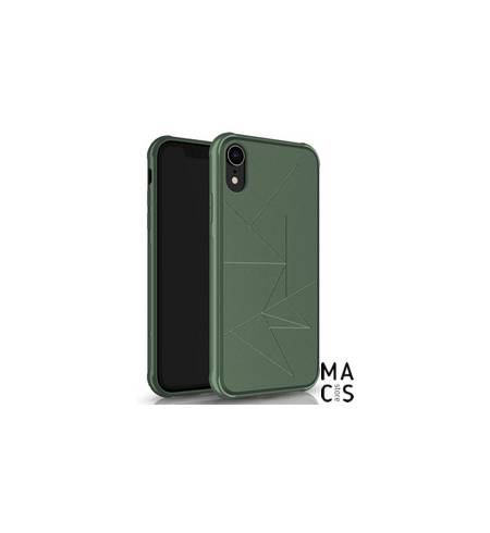 Чехол TPU магнитный зеленый Абстракция для iPhoneXS MAX