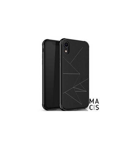 Чехол TPU магнитный черный Абстракция для iPhoneXS MAX