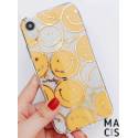 Чохол TPU-пластик прозорий Смайли для iPhone XS MAX