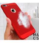 Чехол пластик сетка красный для iPhone ХR