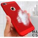 Чохол пластик сітка червоний для iPhone ХR