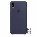 Чохол TPU Темно-синій Apple Logo для iPhone XR