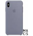 Чехол TPU лавандовый серый Apple Copy для iPhone XS Max