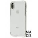 Чохол TPU прозорий бампер срібло для iPhone XR