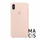 Силиконовый чехол Apple Silicone Case Pink Sand (MTFD2) для iPhone XS Max (розовый песок)