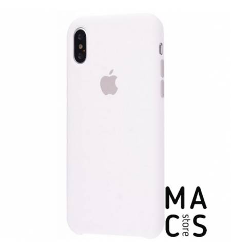 Чехол TPU белый Apple Logo для iPhone XS Max