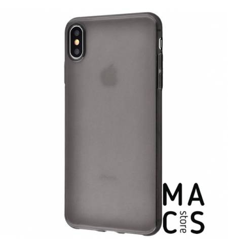 Чехол TPU прозрачный черный Baseus для iPhone XS Max