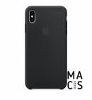 Силиконовый чехол Apple Silicone Case Black (MRWE2) для iPhone XS Max (черный)