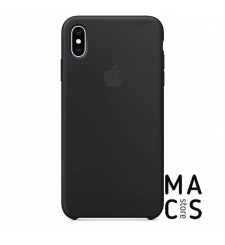 Силиконовый чехол Apple Silicone Case Black (MRWE2) для iPhone XS Max (черный)