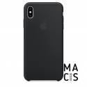 Силіконовий чохол Apple Silicone Case Black (MRWE2) для iPhone XS Max (чорний)