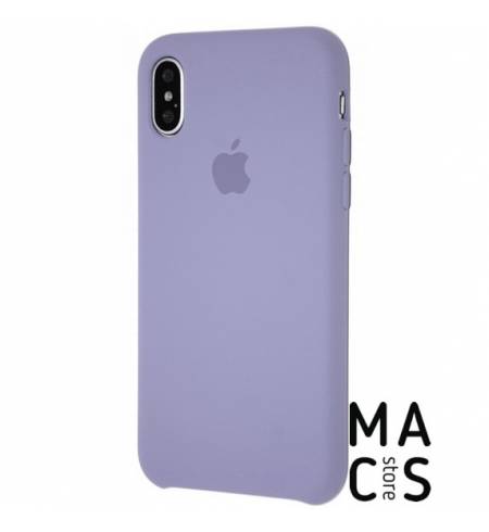 Чехол TPU темная лаванда Apple Logo для iPhone XS Max