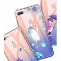 Чохол ТРU прозорий Балерина квіти для iPhone ХS MAX