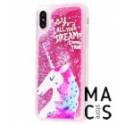 Чохол TPU Lovely Stream Єдиноріг рожевий для iPhoneXS Max