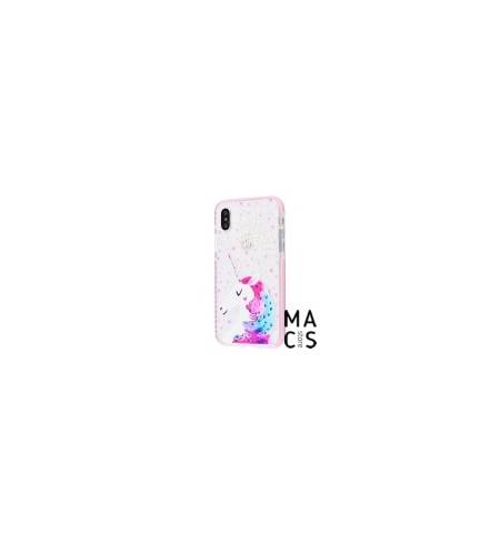Чехол TPU Sweet case Единорог для iPhoneX/XS