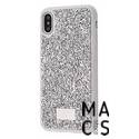 Чохол TPU каміння Bling World срібло для iPhone XSMax