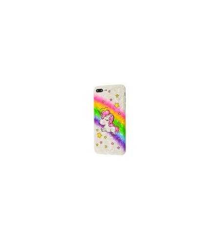 Чехол TPU Blood of Jelly Cute единорог радуга для iPhone7Plus/8Plus