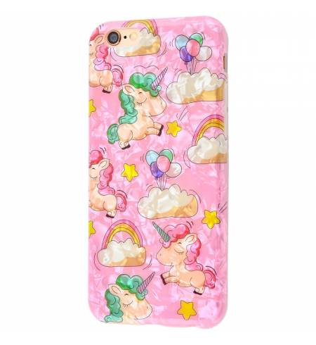 Чехол TPU Blood of Jelly Cute единороги для iPhone7Plus/8Plus